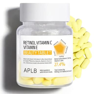 APLB Retinol Vitamin C Vitamin E Beauty 30 Tablets