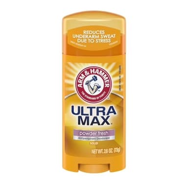 ARM & HAMMER ULTRA MAX Deodorant- Powder Fresh- Solid Oval 28g