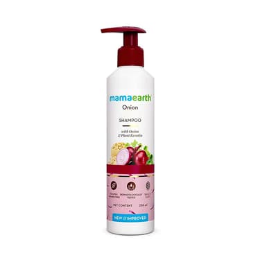 Mamaearth Onion Shampoo For Hair Fall Reduction 250ml