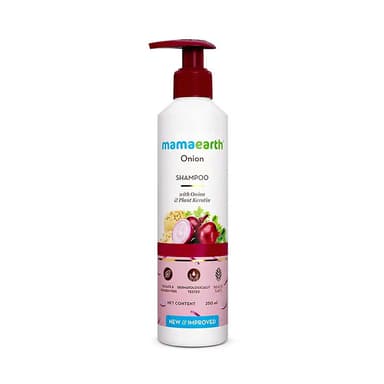 Mamaearth Onion Shampoo For Hair Fall Reduction 250ml