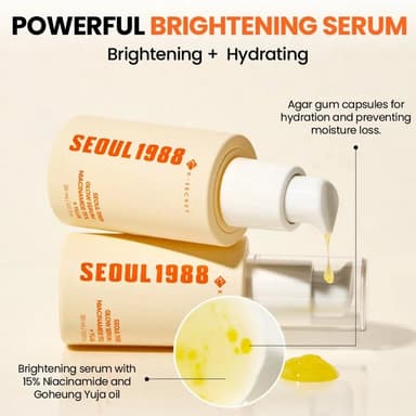 KSECRET SEOUL 1988 Glow Serum: Niacinamide 15% + Yuja 30ml