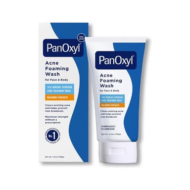 Panoxyl Acne Foaming Wash With Benzoyl Peroxide 10% 156g