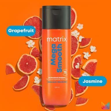 Matrix Opti Care Smooth Straight Professional Shampoo for Ultra Smooth Frizz free Hair with Shea Butter, Paraben Free, 200ml, Multi