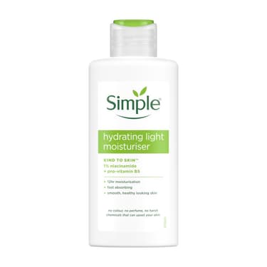 Simple Kind to Skin Hydrating Light Moisturiser 125ml