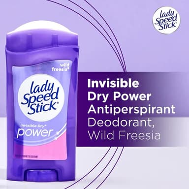Lady Speed Stick Invisible Dry Power Anti Perspirant Deodorant Wild Freesia 39.6g