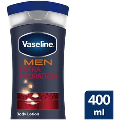 Vaseline Men Extra Hydration Dry skin Body Lotion (400ml)