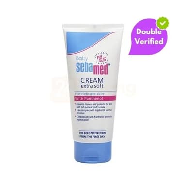 Sebamed Extra Soft Baby Cream for Delicate Skin with Panthenol 50ml