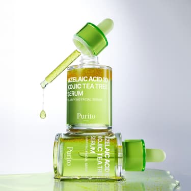 Purito Azelaic Acid 10% + Kojic Acid + Tea Tree Facial Serum 30ml