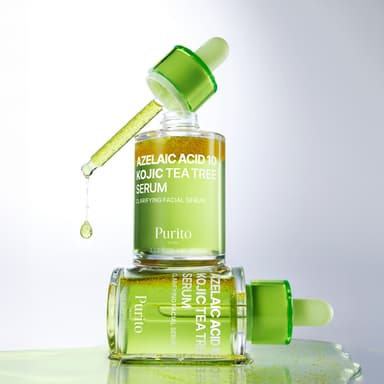 Purito Azelaic Acid 10% + Kojic Acid + Tea Tree Facial Serum 30ml