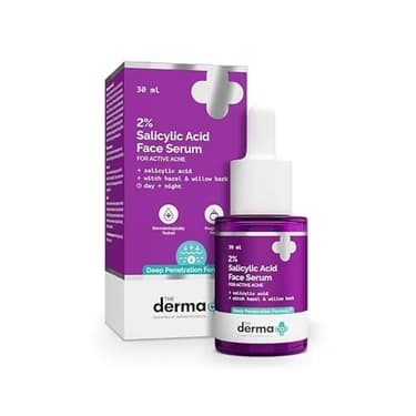 The Derma Co 2% Salicylic Acid Face Serum for Active Acne