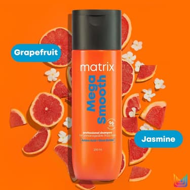 Matrix Opti Care Smooth Straight Professional Shampoo for Ultra Smooth Frizz free Hair with Shea Butter, Paraben Free, 200ml, Multi