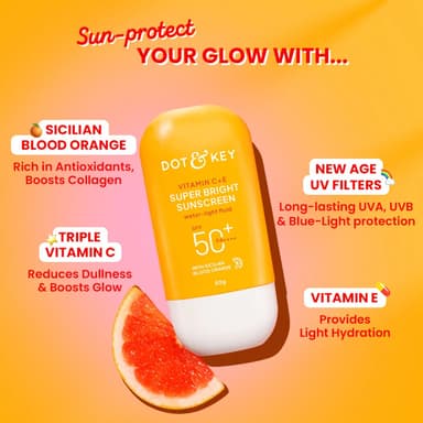 Dot & Key Vitamin C + E Sunscreen SPF 50+ PA++++ 80g