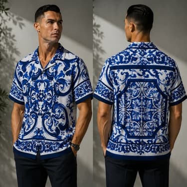 DG Inspired Shirt Blue