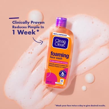 Clean & Clear Foaming Facewash for Oily Skin 50ml