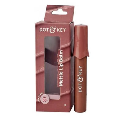Dot & Key Meltie Lip Balm Spf 50+ PA+++ With 2% Kojic Acid (Berry Crumble) - 4gm