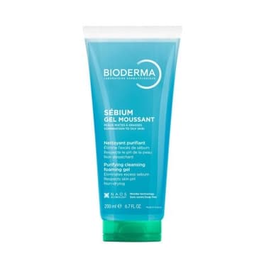 Bioderma Sebium Gel Moussant Purifying Foaming Gel 200ml