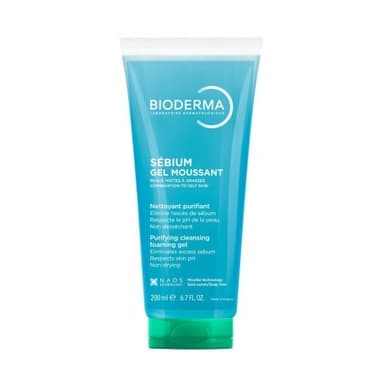 Bioderma Sebium Gel Moussant Purifying Foaming Gel 200ml