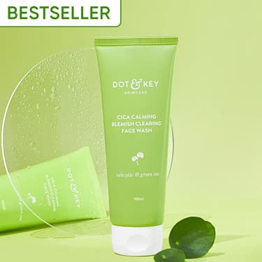 Dot & Key Cica Calming Blemishes Clearing Face Wash with 2% Salicylic Acid 100ml