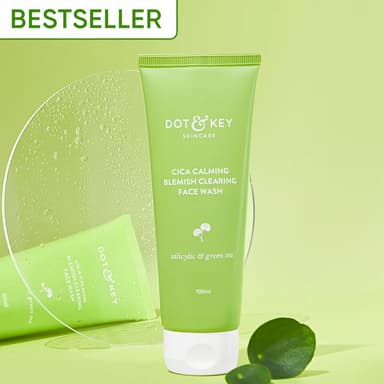 Dot & Key Cica Calming Blemishes Clearing Face Wash with 2% Salicylic Acid 100ml